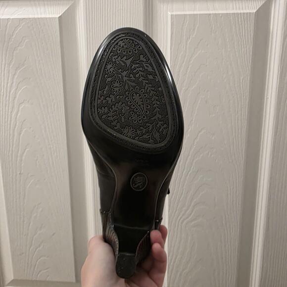 Sofft Black Leather Mary Jane Feminine Classic Arch Support Heels Size 11M - Picture 5 of 8